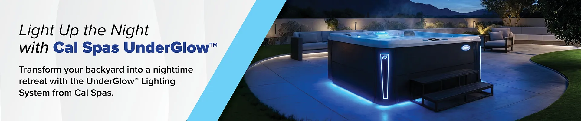 Calspas hot tub being used in a family setting - Montpellier